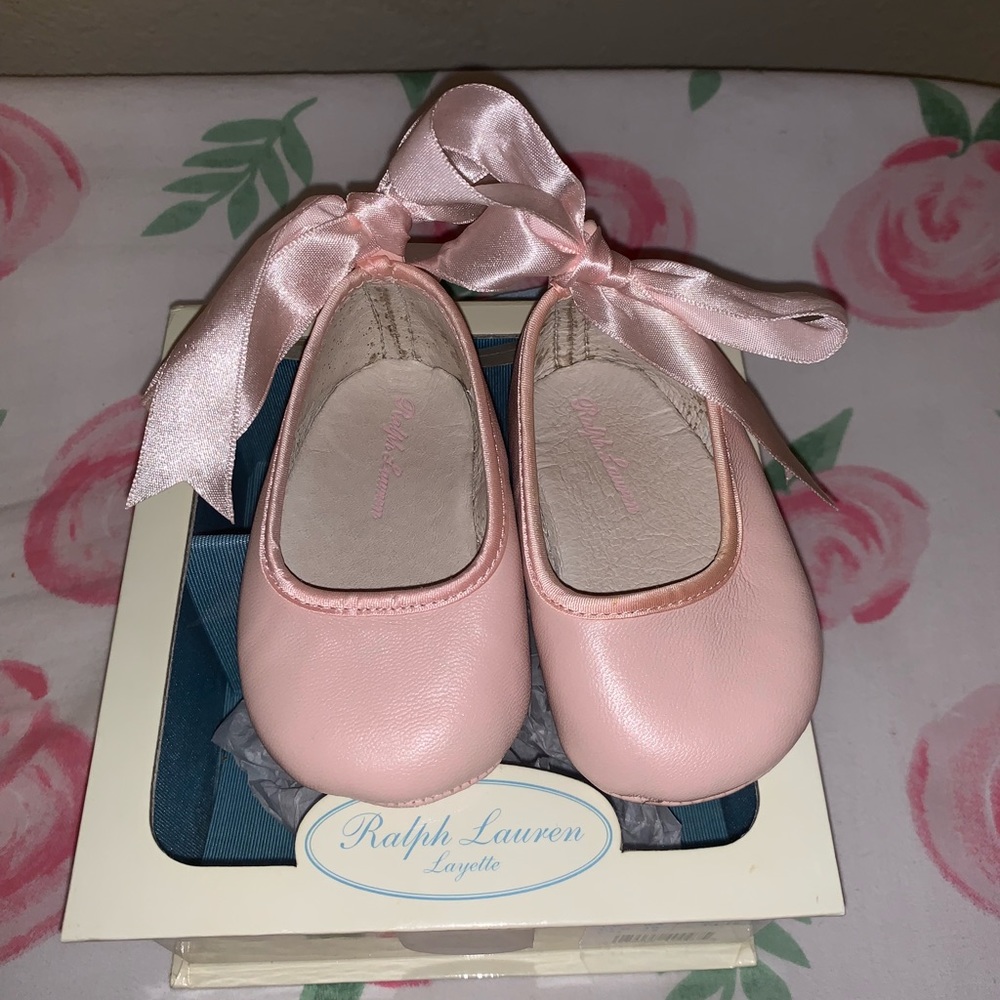 Ralph Lauren infant ballet shoe size 1